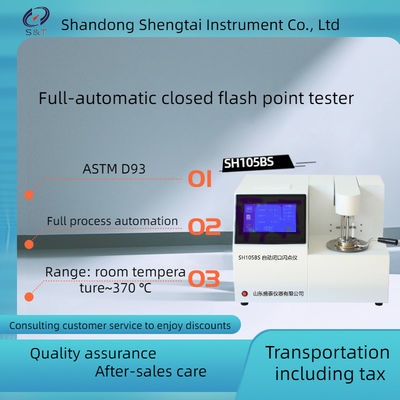 ASTM D93 Automatic Closed Mouth Pensky Martens Flash Point Tester High Precision