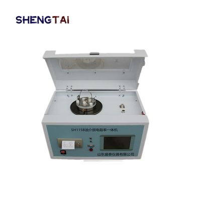 Transformer Insulating Oil Tester Electrical Resistivity Meter Automatic Cleaning