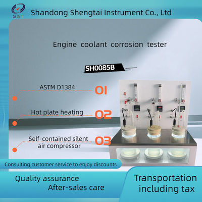 ASTM D1384 Engine Coolant Corrosion Test Device 3 Hole Electric Plate Heating Method