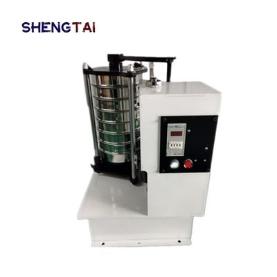 ST-200 The tapping and vibrating screen machine can automatically stop and be equipped with specialized fixtures