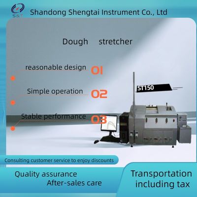 The dough stretcher ST150 is accurate and reliable in detecting the extension resistance and extension length of dough