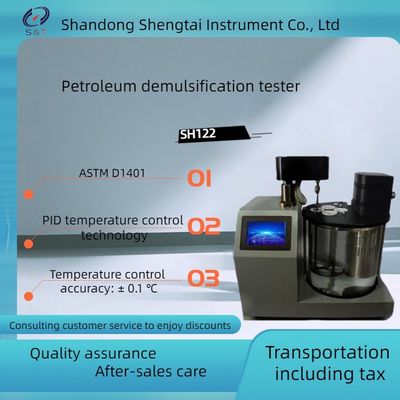 Automatic Oil Anti-Emulsification TesterASTM D1401 LCD display Laboratory Oil Water Demulsibility Analysis