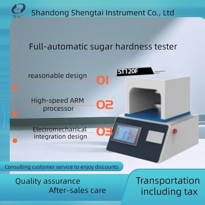 Fully automatic sugar hardness tester can display curves of pressure and deformation ST120F