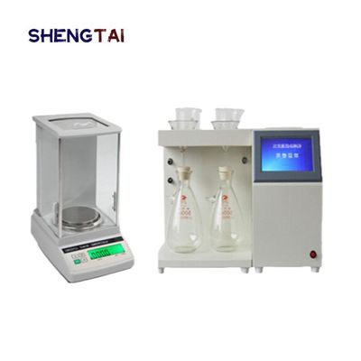 Automatic mechanical impurity content analyzer (with balance) automatically imports weighing data and calculates results