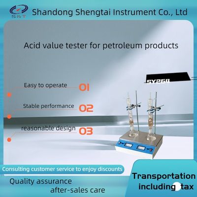 Laboratory equipment Water Soluble Petroleum Products Oil Acid Value Tester SY264