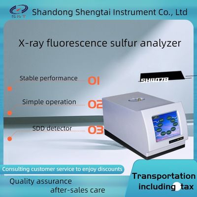 SH407B Fluorescence Spectral Sulfur Analyzer According To ASTM D4294 And GB/T 11140-1989