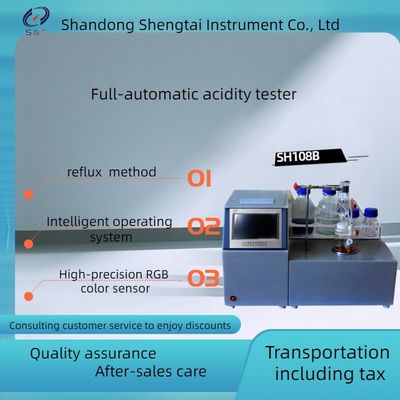 Automatic Diesel Acid Tester LCD Touch Screen Full Chinese Man Machine Dialogue Interface