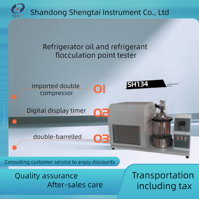 SH134 refrigerating oil flocculation point tester DIN51351 refrigerating oil flocculation point tester