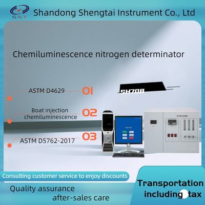 SH708 Chemiluminescence Method Trace Nitrogen Content Analyzer as Per ASTM D4629 and ASTM D5762