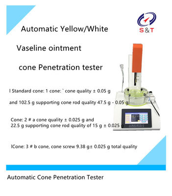 Pharmaceutical Testing Instruments Automatic Vaseline Ointment Cone Penetration Tester