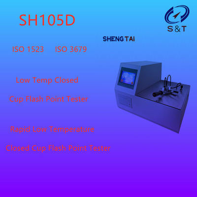 Rapid Low Temperature Closed Cup Flash Point Tester ISO 1523 And ISO 3679 Standards