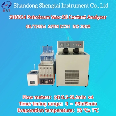 Petroleum Wax Oil Content Analyzer ASTM D721 ISO 2908