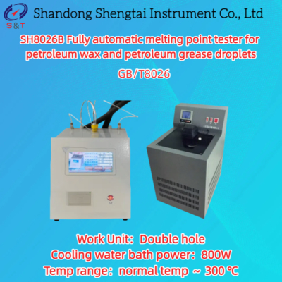 Fully Automatic Dual Hole Microcrystalline Wax Melting Point Meter GB/T8026