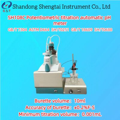 Potentiometric Titration Automatic PH Meter -2000.0 ～ +2000.0MV Windows10 ASTM D664