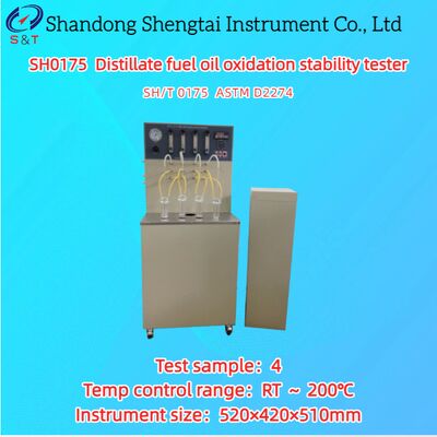 4 Holes Distillate Fuel Oil Oxidation Stability Tester RT ～ 200℃ Thermal Resistor ASTM D2274