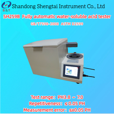 Fully Automatic Water-Soluble Acid Tester PH3.8 ～ 7.0 Colorimetric Method ASTM D2599