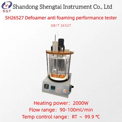 Defoamer Anti Foaming Performance Tester RT ～ 99.9℃ Flow 90-100ml/Min GB/T 26527