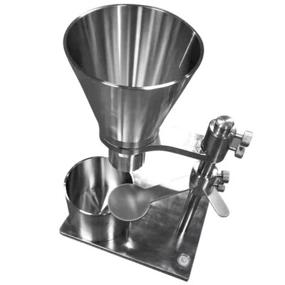 Industrial Carbonate Bulk Density Tester Stainless Steel Control Valve GB/T210.2