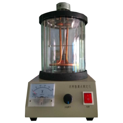 2 Holes Grease Drop Point Tester Heating 800W Oil Bath Speed 120r/Min ASTM D566