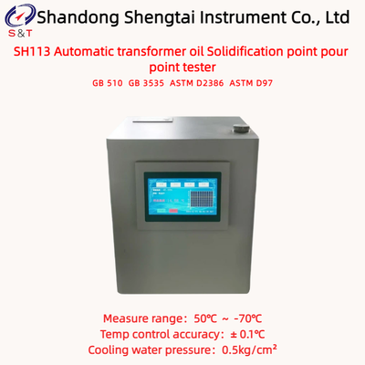 Auto Transformer Oil Solidification Point Pour Point Analyzer 50℃～-70℃ ASTM D97