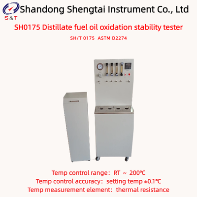 ASTM D2274 Distillate Fuel Oil Oxidation Stability Tester 4 Channels RT ～ 200℃