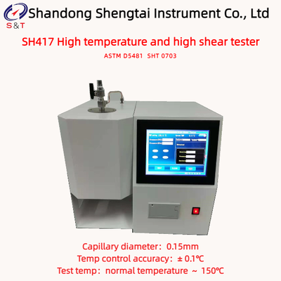 ASTM D5481 High-Temp High-Shear Analyzer 7ml Sample RT ～ 150℃ Pressure 350Kpa ～ 3500Kpa