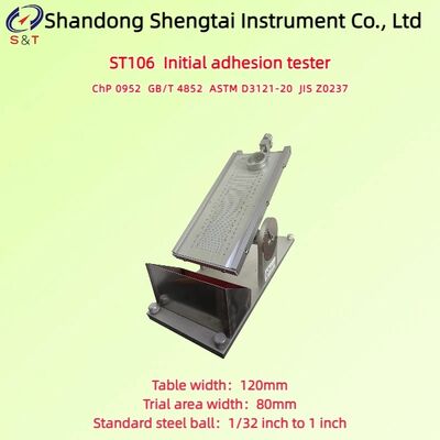 Pressure-Sensitive Tape Initial Adhesion Tester 0 ～ 60° Inclined Rolling Ball Mode ASTM D3121-20