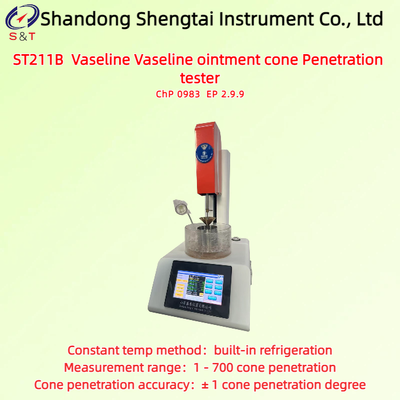 Vaseline Ointment Cone Penetration Analyzer 1 - 700 Cone Penetration Cold Light Source ChP 0983