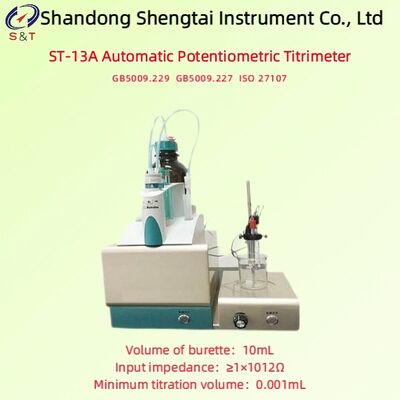 Automatic Potentiometric Titrimeter Test ≥0.001 MgKOH/G Potential Measure ±2000.0 MV ISO 27107