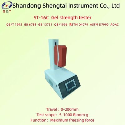 Food Grade Gelatin Freezing Strength Tester Speed 0.008mm/S ～ 8.33mm/S ‌ASTM D4079