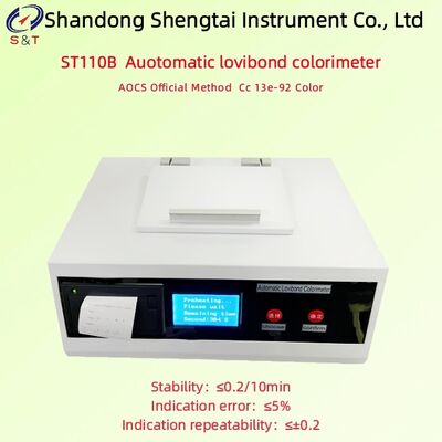 Cooking Oil Lovibond Tintometer Neutral Gray 0.1～3.9 Lovibond Unit Large-Screen LCD Display AOCS CC 13E-92